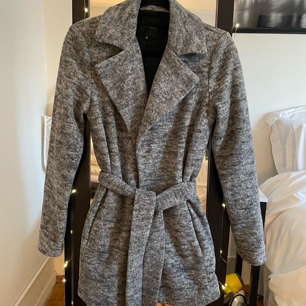 Dynamite Double Faced Wrap Coat / Jacket - image 3